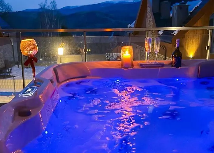 Kras - Siesta 102d Z Jacuzzi I Widokiem Na Gory Apartmán Sklářská Poruba